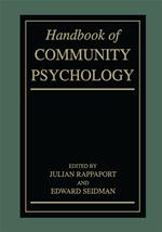 Handbook of Community Psychology