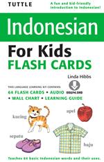 Tuttle Indonesian for Kids Flash Cards