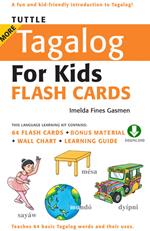 Tuttle More Tagalog for Kids Flash Cards