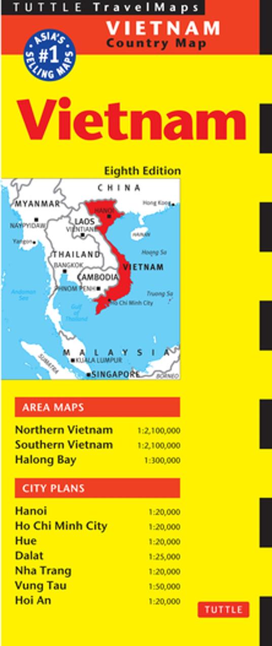 Vietnam Travel Map Eighth Edition