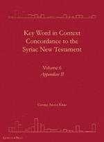 Key Word in Context Concordance to the Syriac New Testament