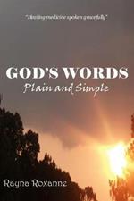 God's Words: Plain and Simple