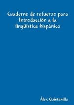 Cuaderno De Refuerzo Para Introduccion a La Linguistica Hispanica