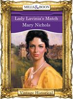 Lady Lavinia's Match (Mills & Boon Historical)