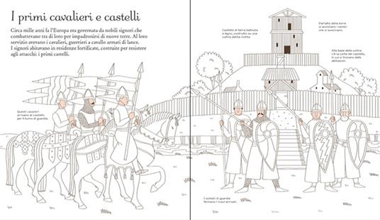 Cavalieri e castelli. Ediz. illustrata - Abigail Wheatley,Sophie Crichton - 2