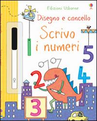 Scrivo i numeri. Disegno e cancello. Ediz. illustrata. Con gadget - Jessica Greenwell,Kimberley Scott - copertina