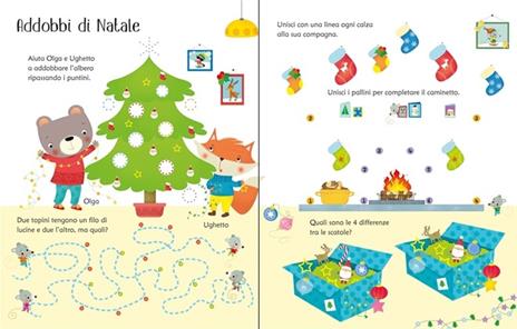 Natale. Disegno e cancello. Ediz. illustrata - Kirsteen Robson,Dania Florino - 2