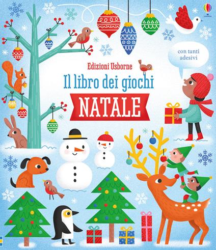 Natale. I libri dei giochi. Ediz. a colori. Con Adesivi - James Maclaine - copertina