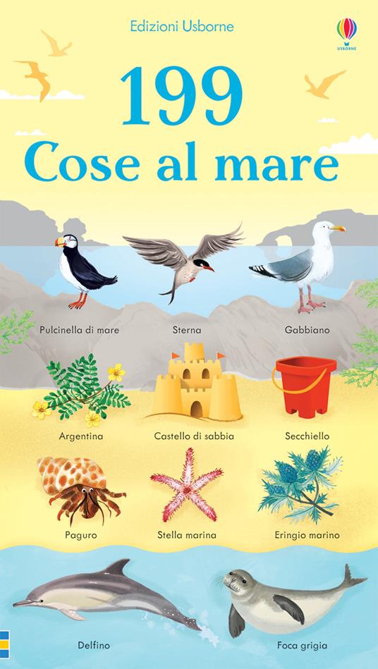 199 cose al mare. Ediz. a colori - copertina