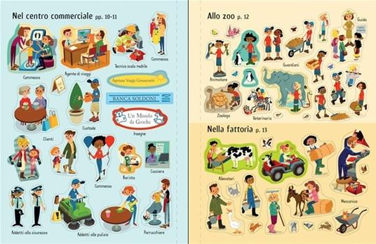 Lo zoo. Piccoli libri con adesivi. Ediz. a colori.: libro di Hannah Watson