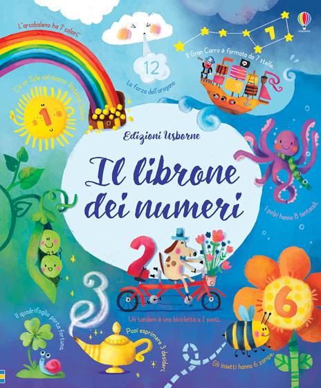 Il librone dei numeri. Ediz. a colori - Felicity Brooks - copertina