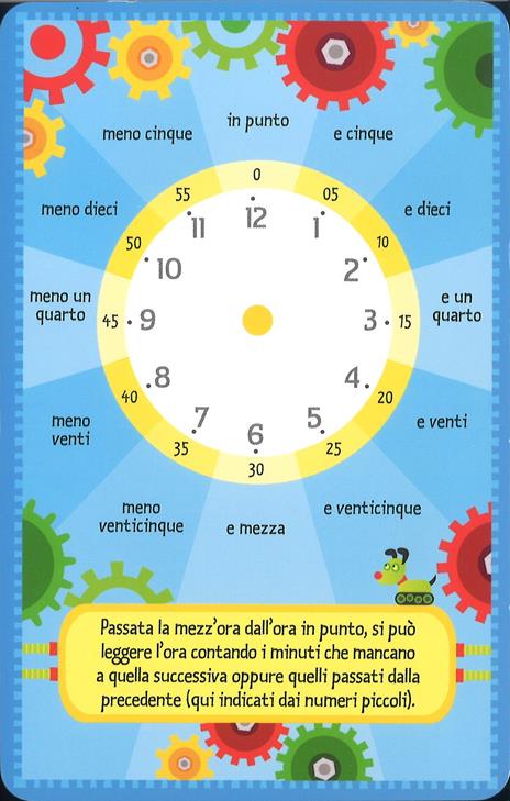 Leggere l'ora. Flashcard. Ediz. a colori. Con gadget - Kirsteen Robson - 2