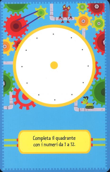 Leggere l'ora. Flashcard. Ediz. a colori. Con gadget - Kirsteen Robson - 3