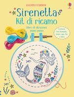 Sirenetta. Kit di ricamo. Con gadget