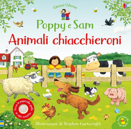 Animali chiacchieroni. Poppy e Sam. Ediz. a colori - Sam Taplin,Felicity Brooks - copertina