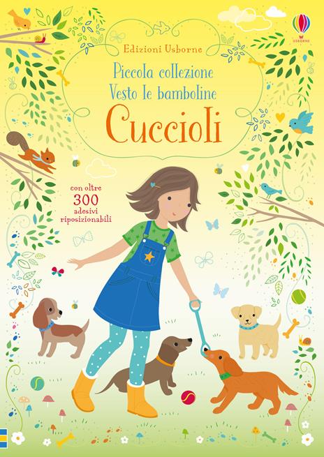 Cuccioli. Con adesivi. Ediz. a colori - Fiona Watt - copertina