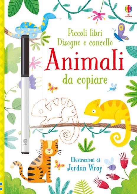 Animali da copiare. Ediz. a colori. Con gadget - Kirsteen Robson - copertina