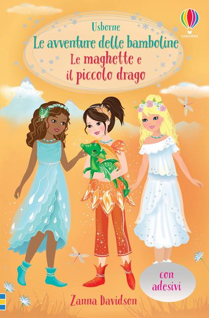 Le maghette e il piccolo drago - Zanna Davidson - copertina