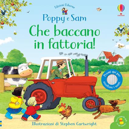 Che baccano in fattoria! Poppy e Sam. Ediz. a colori - Sam Taplin - copertina