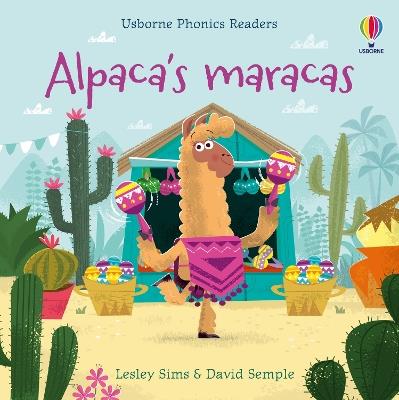 Alpaca's maracas - Lesley Sims - cover