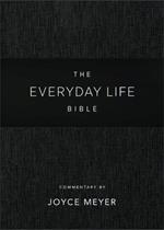 Everyday Life Bible: Black LeatherLuxe®: The Power of God's Word for Everyday Living