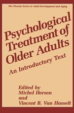 Psychological Treatment of Older Adults