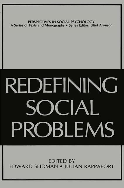 Redefining Social Problems