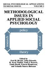 Methodological Issues in Applied Social Psychology