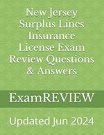 New Jersey Surplus Lines Insurance License Exam Review Questions & Answers