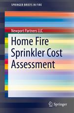 Home Fire Sprinkler Cost Assessment