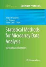 Statistical Methods for Microarray Data Analysis: Methods and Protocols