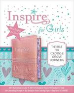 NLT Inspire Bible for Girls (LeatherLike, Pink)