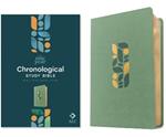 NLT One Year Chronological Study Bible (Sage)