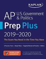 AP U.S. Government & Politics Prep Plus 2019-2020: 3 Practice Tests + Study Plans + Targeted Review & Practice + Online