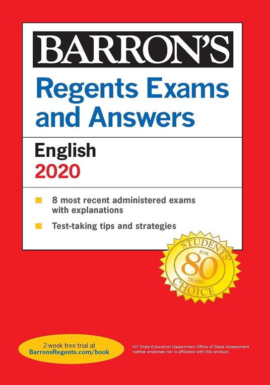 Regents Exams and Answers: English Revised Edition