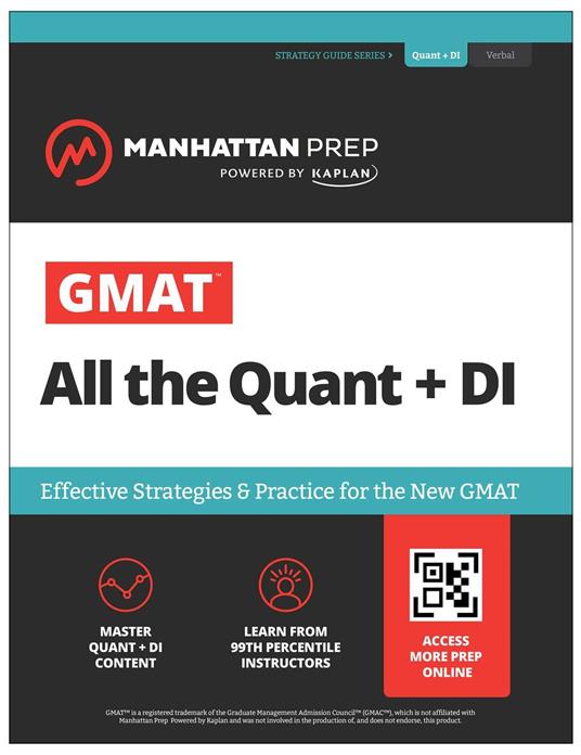 GMAT All the Quant + DI: Effective Strategies & Practice for GMAT Focus + Atlas online