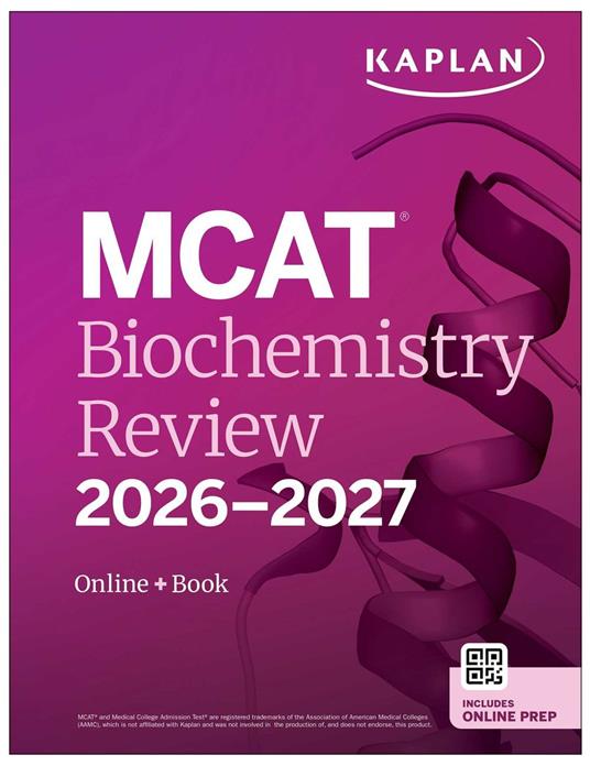 MCAT Biochemistry Review 2026-2027