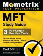 MFT Study Guide - 3 Full-Length Practice Tests, Secrets Review for the Marriage and Family Therapy National Licensing Exam: [2nd Edition]