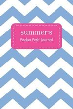 Summer's Pocket Posh Journal, Chevron