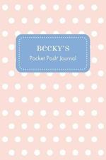 Becky's Pocket Posh Journal, Polka Dot