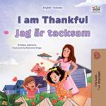 I am Thankful Jag är tacksam