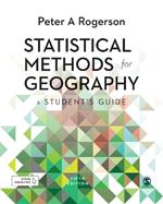 Statistical Methods for Geography: A Student’s Guide