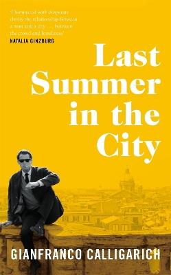 Last Summer in the City - Gianfranco Calligarich - cover