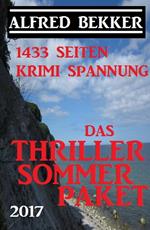 Das Alfred Bekker Thriller Sommer Paket 2017 - 1433 Seiten Krimi Spannung