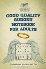 Good Quality Sudoku Notebook for Adults Variety Puzzle Book with 240 Tests