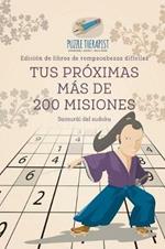 Tus proximas mas de 200 misiones Samurai del sudoku Edicion de libros de rompecabezas dificiles