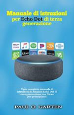 Manuale di istruzioni per Echo Dot di terza generazione