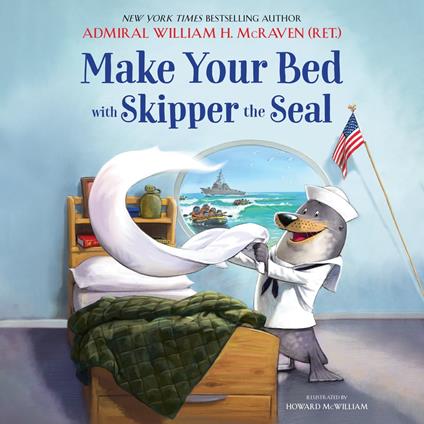 Make Your Bed with Skipper the Seal