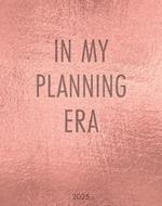 Planning Era 2025 7.5 X 9.5 Booklet Monthly Planner