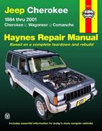 Jeep Cherokee Cherokee, Comanche & Wagoneer Limited, 2WD & 4WD, petrol (1984-2001) Haynes Repair Manual (USA)